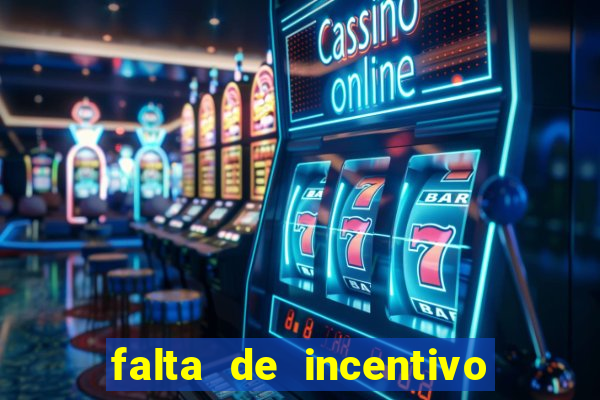 falta de incentivo ao esporte nas escolas